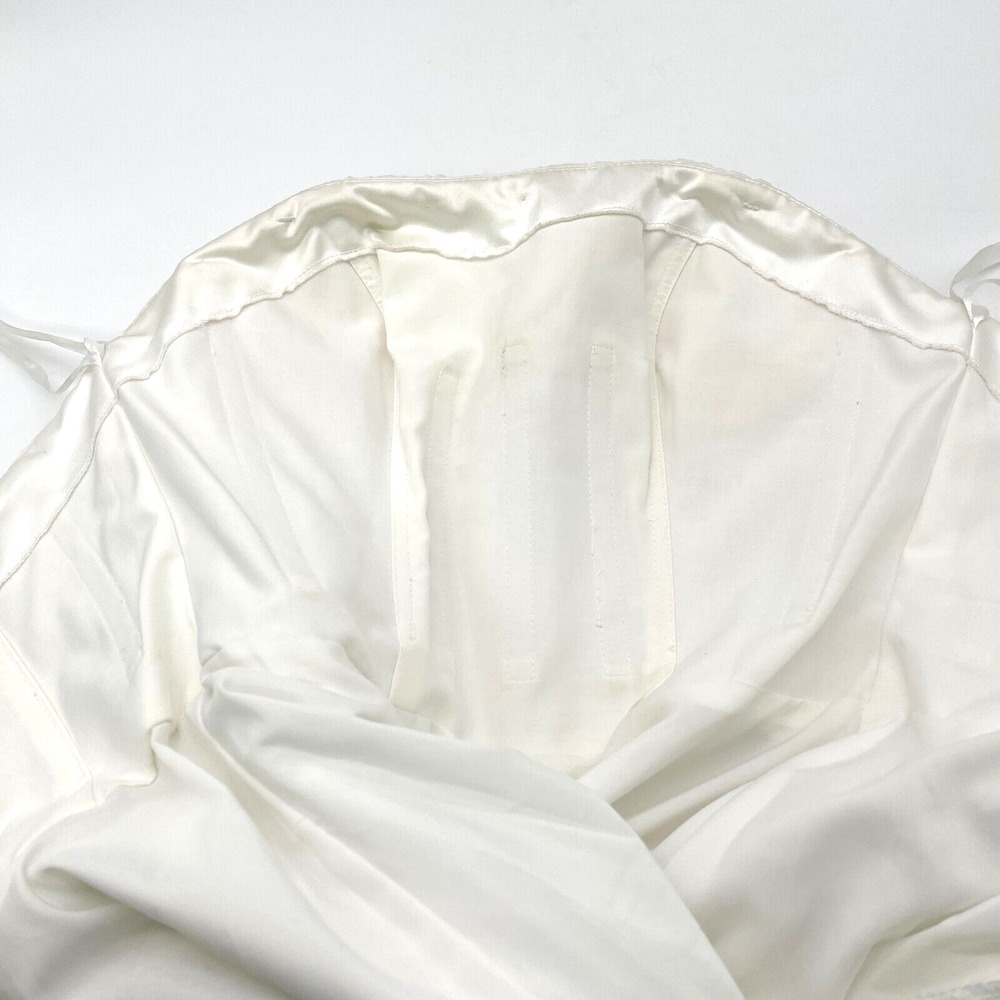 MoriLee by Madeline Gardner Womens Dress Size 4 Bridal Princess Cocktail Wedding - Picture 8 of 12